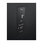 LG 383L Top Freezer Refrigerator with Smart Inverter Compressor™ in Essence Matte Black, GT-F3953EP